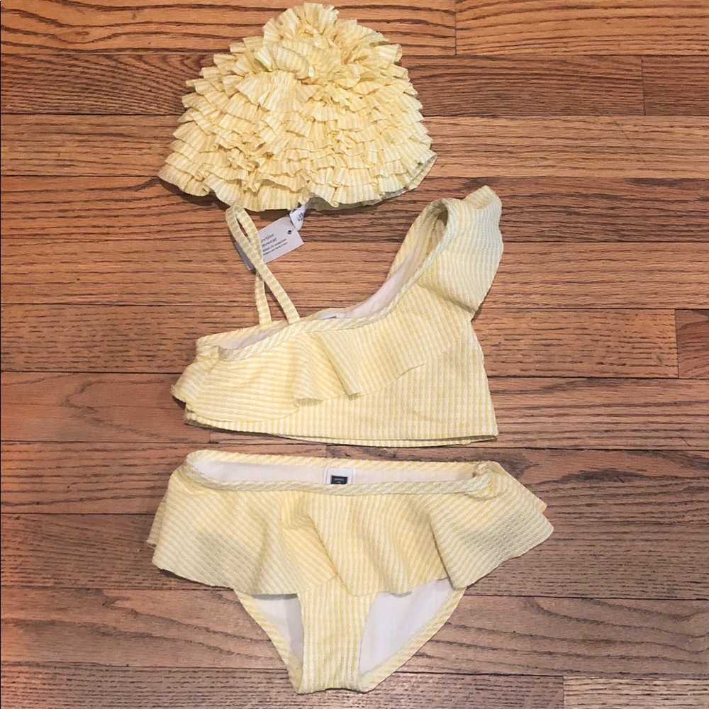 Janine and Jack Swimsuit - 2 Piece and Swim Cap